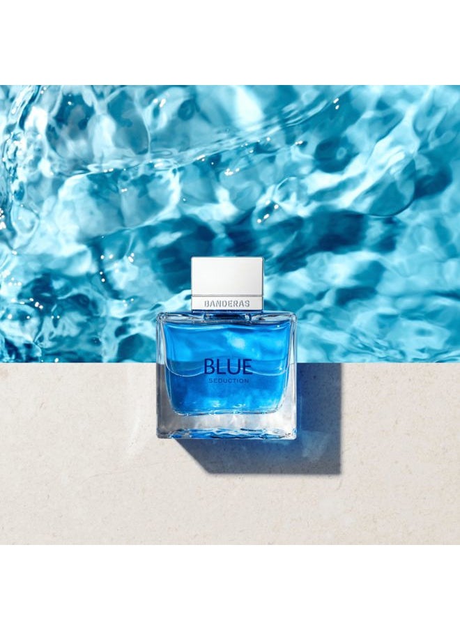 Antonio Perfumes - Blue Seduction - Eau de toilette for Men - Long Lasting - Fresh and Casual Fragance - Ideal for Day Wear - 1.7 Fl. Oz