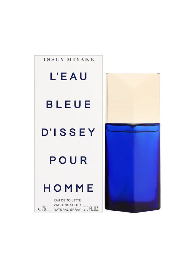 L'eau Bleue D'issey Pour Homme By Issey Miyake For Men. Eau De Toilette Spray 2.5 Ounces