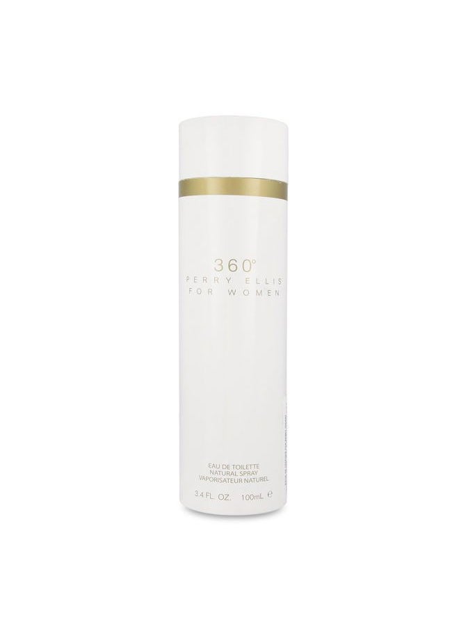 360 Eau De Toilette Spray 3.4 Oz/ 100 Ml for Women By 3.4 Fl Oz , white