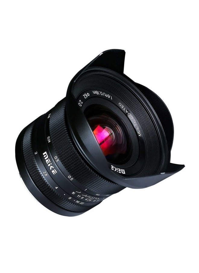 12mm f2.0 Ultra Wide Angle Manual Focus Lens Compatible with Sony E Mount APS-C Mirrorless Cameras A6400 A5000 A5100 A6000 A6100 A6300 A6500 A6600