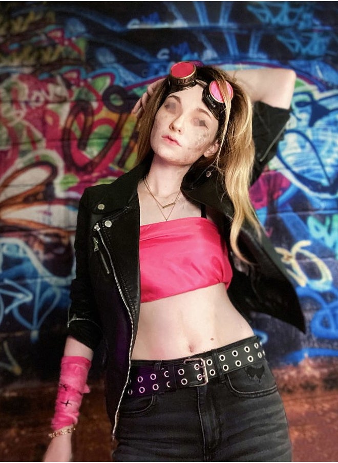 7x5ft Graffiti Backdrop 80's Hip Hop Backdrops for Photography Hand Drawing Mural Painting on Brick Wall Vinyl Photo Background Boys Adults Party Room Wallpaper Studio Props