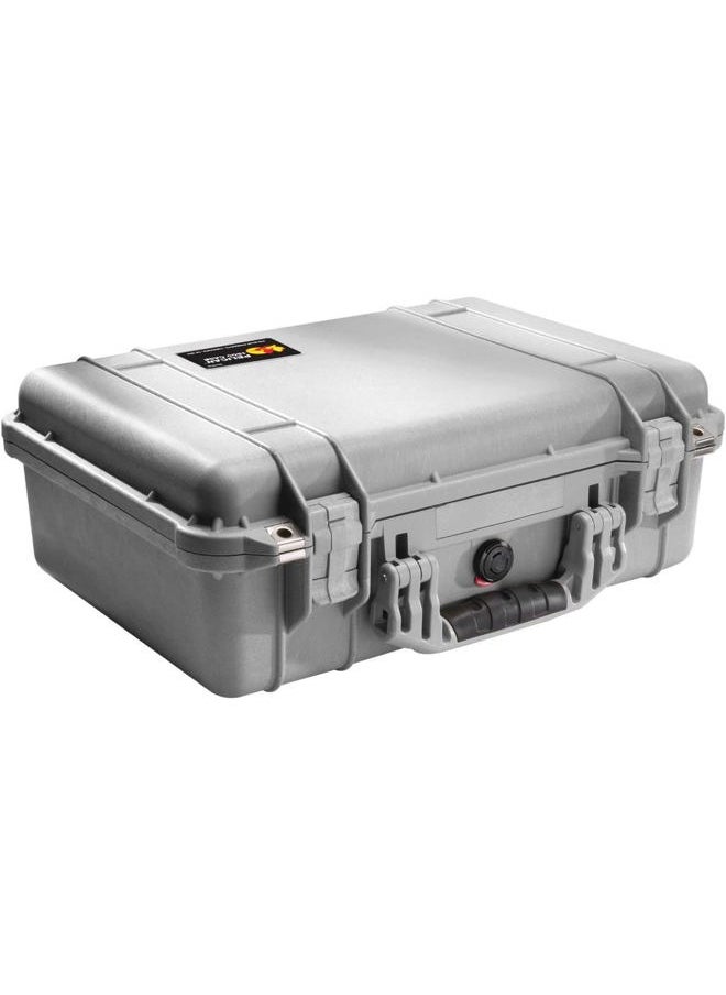 1600 Camera Case With Foam (Silver)
