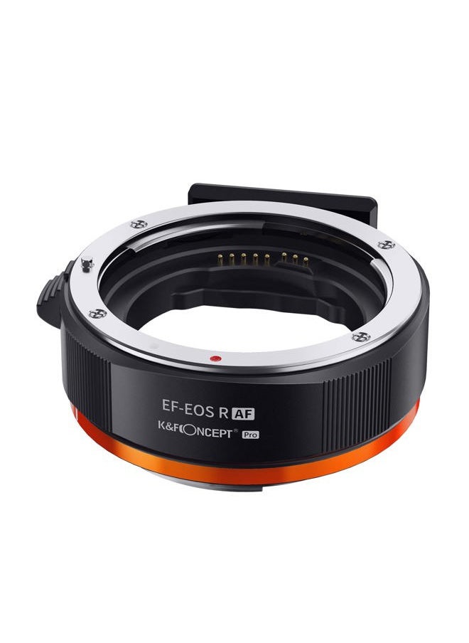 EF-EOS R Lens Adapter, Auto Focus EF/EF-S to EOS R Lens Mount Adapter Compatible with Canon EOS R, RP, R5, R6, R6II, R7, R8, R10, R50, R100 Cameras