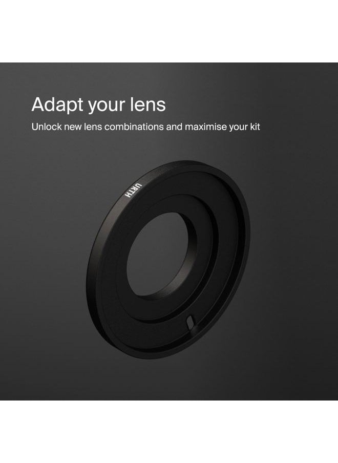 Lens Mount Adapter: Compatible with C-Mount Lens to Micro Four Thirds (M4/3) Camera Body