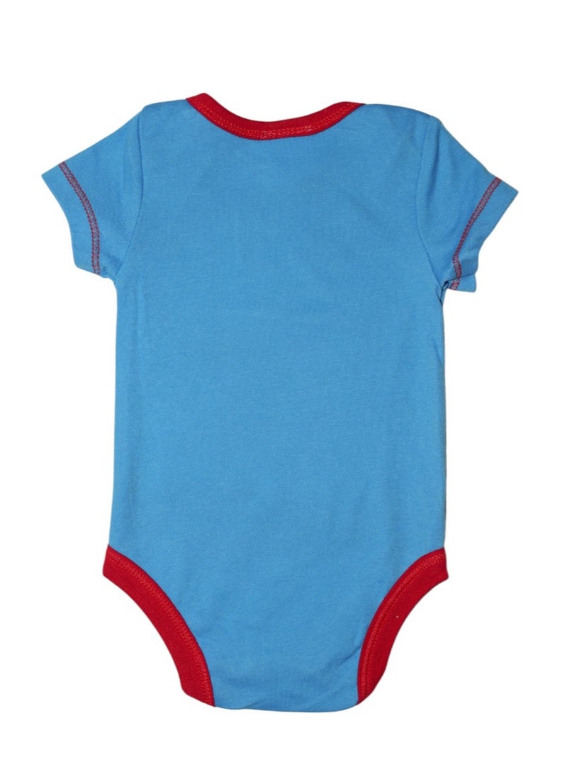 Bambimici Spiderman Printed Onesie Short Sleeve