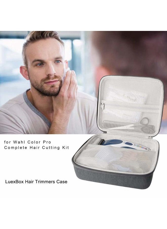 Hair Trimmers Case - Hair Clippers 9649 Case fits Wahl Color Pro Cordless Hair Cutting Kit, Wahl Professional Clipper Travel Case Helper