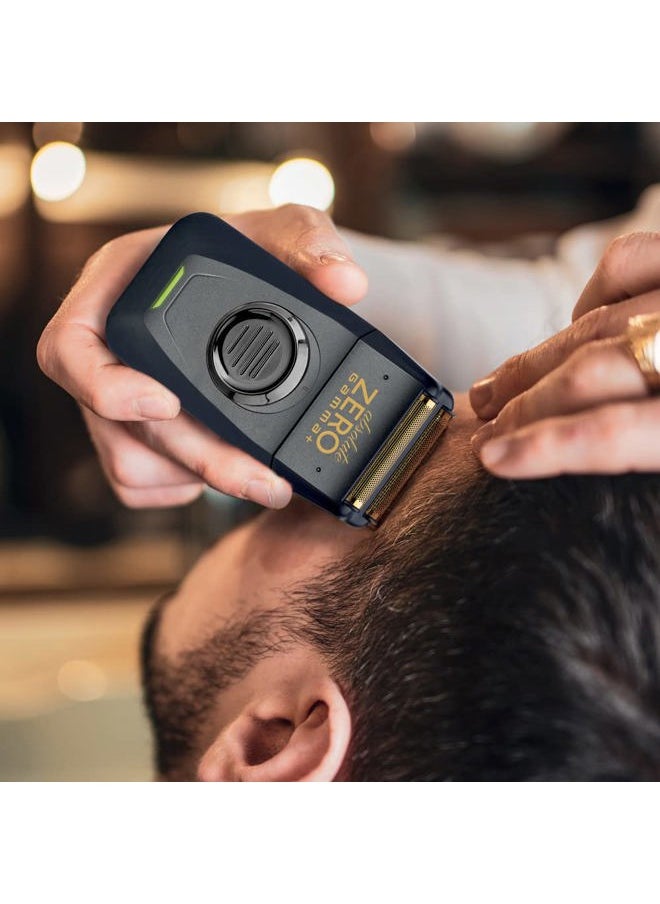 Absolute Zero Men's Cordless Foil Shaver with Built-in Retractable Trimmer, USB-C Rechargeable