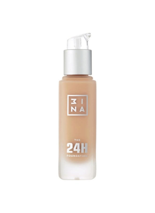 The 24H Foundation 609-24H Light Pink Cream, 1.01 Oz - Medium To High Buildable Coverage, Smooth Matte Finish, Cruelty Free, Vegan, Waterproof