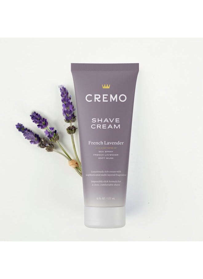 French Lavender Moisturizing Shave Cream, Astonishingly Superior Ultra-Slick Shaving Cream for Women Fights Nicks, Cuts and Razor Burn, 6 Fl Oz