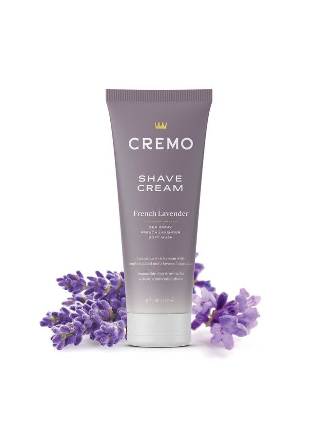 French Lavender Moisturizing Shave Cream, Astonishingly Superior Ultra-Slick Shaving Cream for Women Fights Nicks, Cuts and Razor Burn, 6 Fl Oz