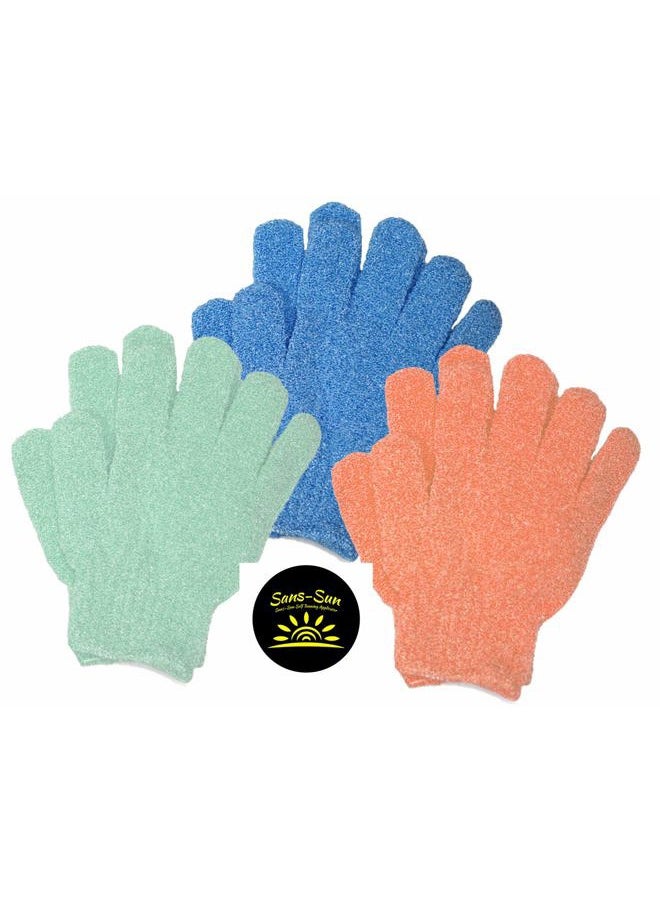 Sunless Tanner 8oz (Pack of 2) with Exfoliation Gloves – Self Tanning Lotion – Instant Tanning Lotion for Face & Body – Natural Self Tanner for a Streak-Free,Long-Lasting Glow