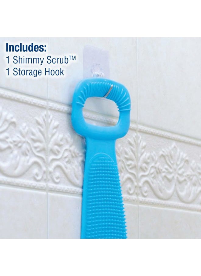 Back Shimmy Scrub Exfoliating Body Scrubber, Small (SHIM-MC12/4)