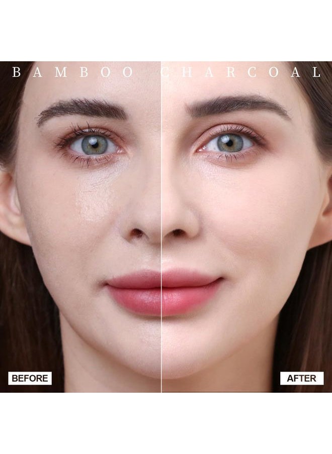 800 Counts Oil Blotting Papers for Face, Bamboo Charcoal Oil Absorbing Sheets for Oily Skin, Oil Blotting Sheets for Face, Oil Absorbent Pads Blotter Paper, Oil Face Wipes Large 10cmx7cm