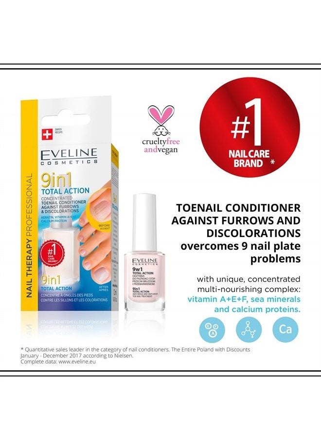9 in 1 Total Action Anti Ridge and Anti Spot Toe Nail Treatment