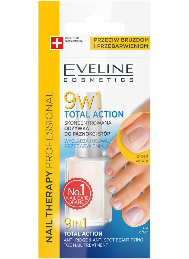 9 in 1 Total Action Anti Ridge and Anti Spot Toe Nail Treatment