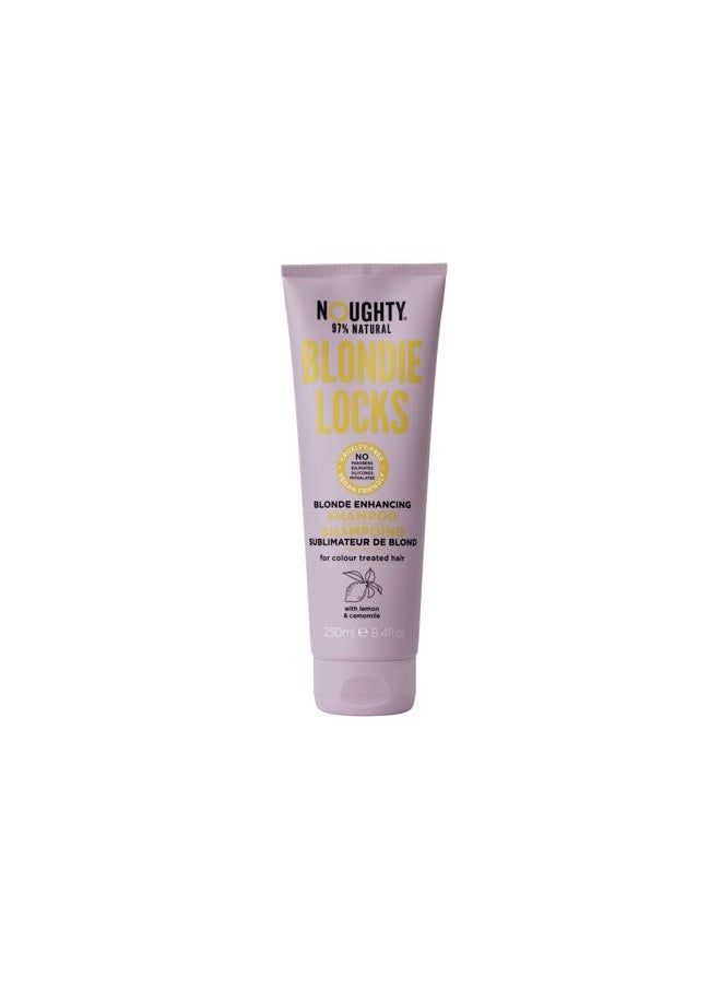 Blondie Locks Blonde Enhancing Conditioner, Vegan 97% Natural, Sulfate-Free Silicone-Free Paraben-Free Blonde Lightening Conditioner, 250 ml / 8.4 fl oz