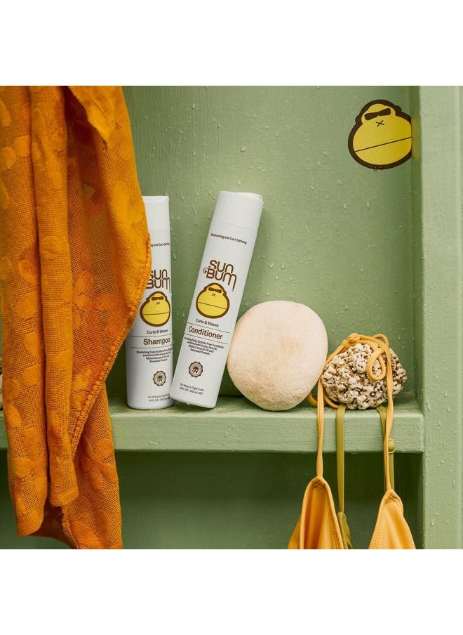 Curls Conditioner | Vegan and Cruelty Free Moisturizing Hair Treatment for Wavy and Curly Hair | 10 oz