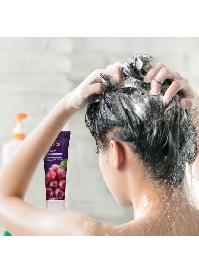 , Italian Red Grape Shampoo, 8.0 fl. Oz. - Gluten Free - Vegan - Cruelty Free - Moisturizing Shampoo - UV Protection - Color Treated Hair