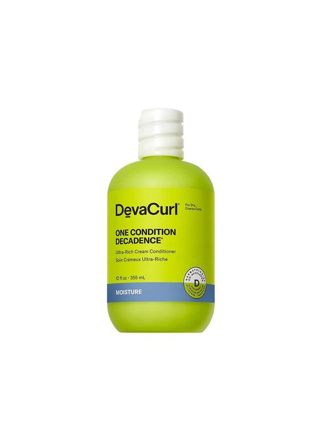 One Condition Decadence Ultra-Rich Cream Conditioner, Green Oasis, 12 fl. oz.