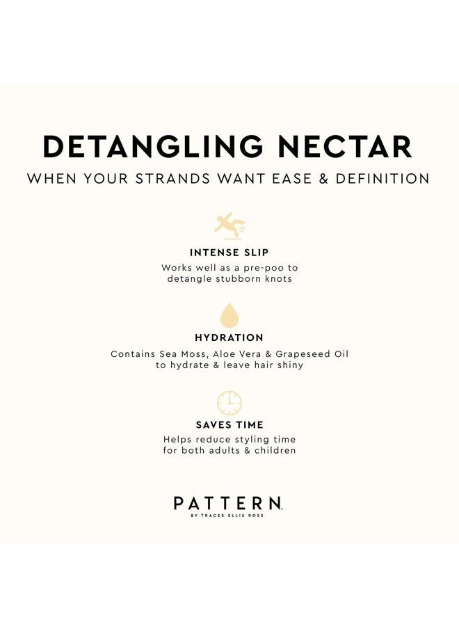 Beauty by Tracee Ellis Ross Detangling Nectar w Sea Moss for Curly Hair 3a-4c, Great for Knots, Tangles and Matting