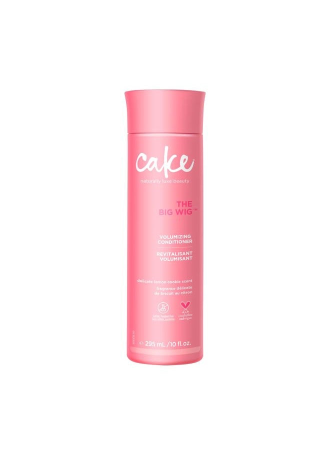 Volumizing Conditioner, The Big Wig – Body Boosting & Weightless Conditioning – With Sunflower Seed Oil, Rice Protein & Shea Butter – For All Hair Types – 10 Fl Oz / 295 ml