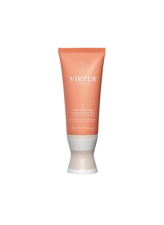 Curl Conditioner with Jojoba Oil, Sulfate Free, Hydrates, Nourishes & Repairs Curly Hair with Frizz Control, Color Safe