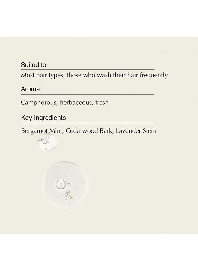 Classic Conditioner | Lightly Nourish, Soften, Shine, Hydrate, Disentangle Hair | Bergamot Mint, Cedarwood Bark, Lavender Stem | 16.9 oz / 500mL