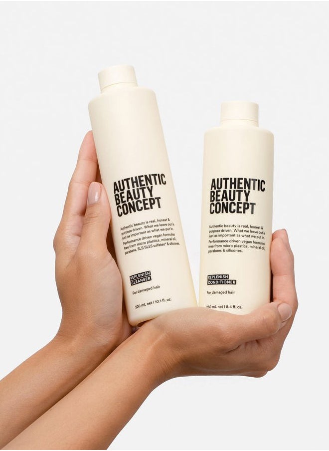 Replenish Conditioner | Conditioner for Damaged Hair | Nourishes & Restores | Strengthens Hair Fiber | Vegan & Cruelty-free | Silicone-free | 8.4 fl. oz.