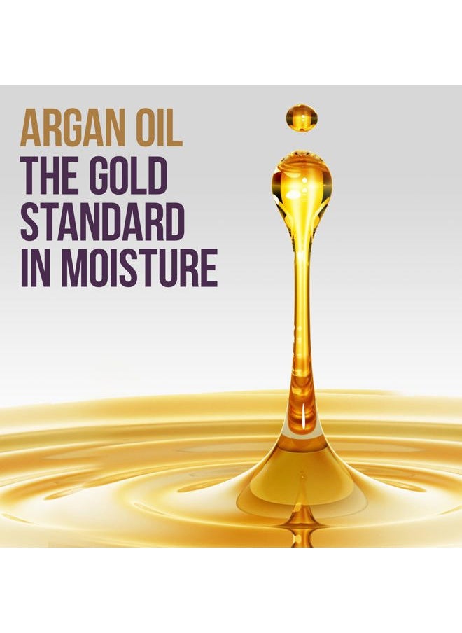 Gold Series Detangling Milk Hair Treatment for Curly Hair, Natural and Textured Hair, 7.6 Fl Oz Leave-On Hair Detangler Infused with Rich Argan Oil, Dye and Sulfate Free Formula