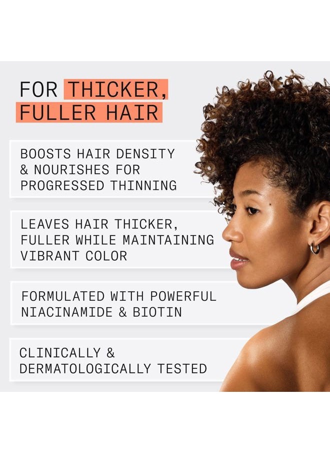 Scalp + Hair Thickening System 4 - Hair Thickening System for Colored Or Dry Damaged Hair with Progressed Thinning, Trial Size (Packaging May Vary)