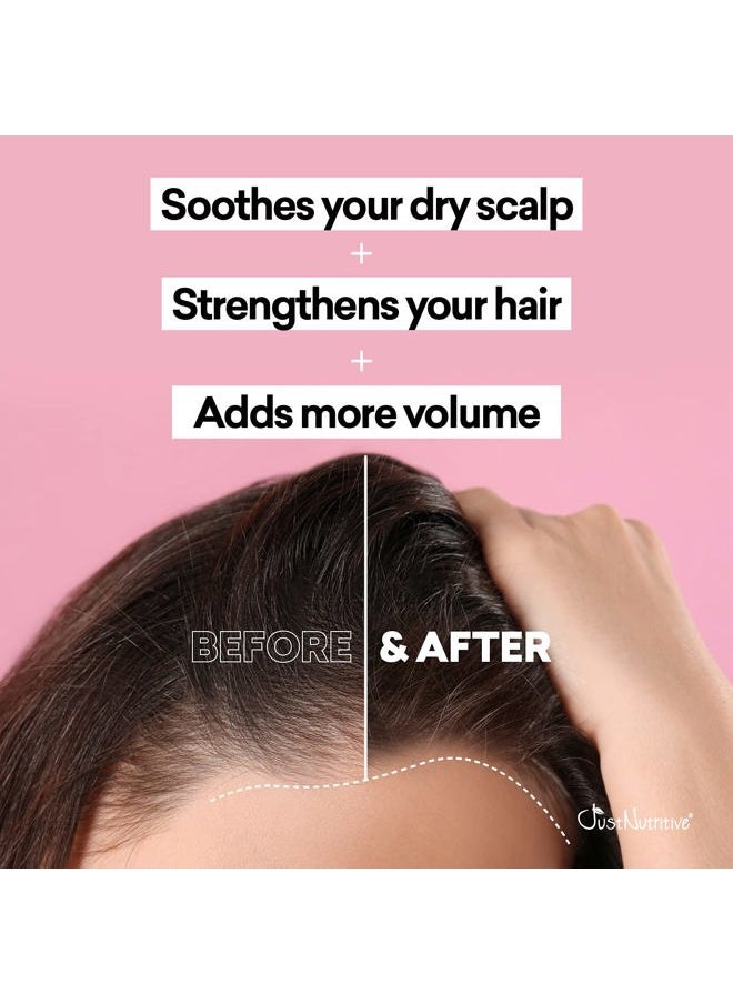 Grow New Hair Treatment | Hair Regrowth Oil | Natural Hair Care | Hair Growth Treatment For Men and Women | Just Nutritive | 4 Oz