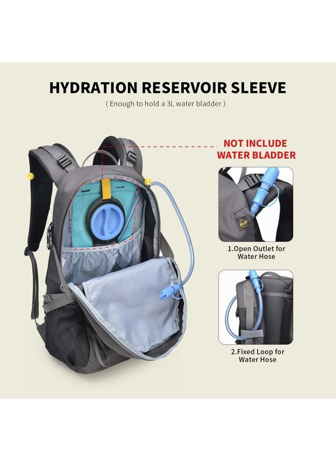 Hiking Backpack for Men Women, 35L Travel Backpack Waterproof Camping Backpack Outdoor Lightweight Daypack