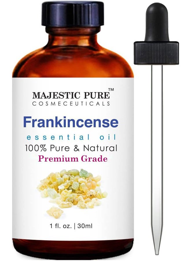 Frankincense Essential Oil | 100% Pure and Natural Frankincense Oil | Premium Grade Essential Oils for Hair Care, Home Diffusers, Skin, Aromatherapy, Massage and Humidifiers | 1 Fl Oz