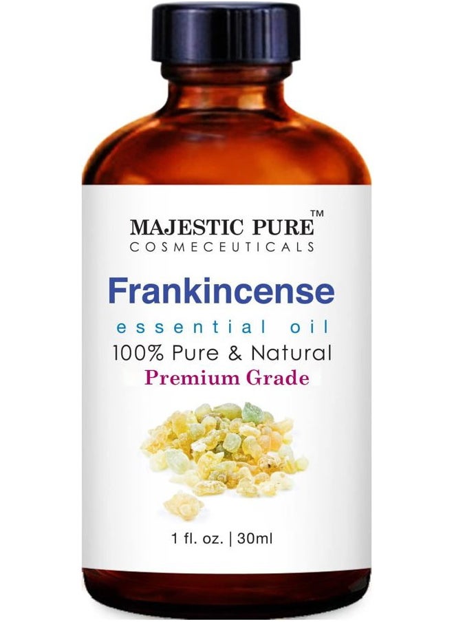 Frankincense Essential Oil | 100% Pure and Natural Frankincense Oil | Premium Grade Essential Oils for Hair Care, Home Diffusers, Skin, Aromatherapy, Massage and Humidifiers | 1 Fl Oz
