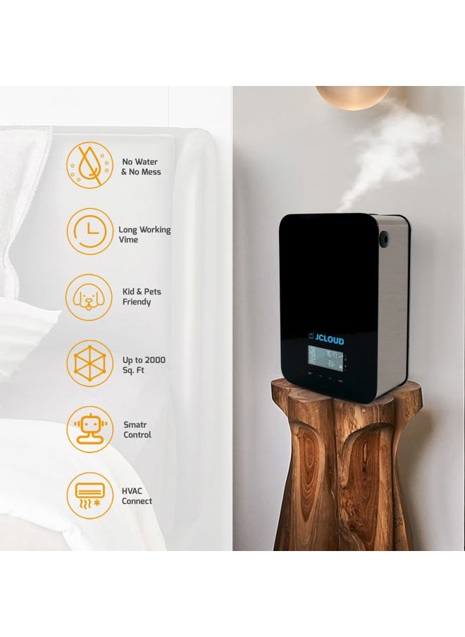 Upgrade Smart Scent Air Machine for Home, Cold Air Technology Waterless Essential Oil Diffuser | Cover Up to 2000 Sq. Ft | Aromatherapy Diffuser for Large Room, Office