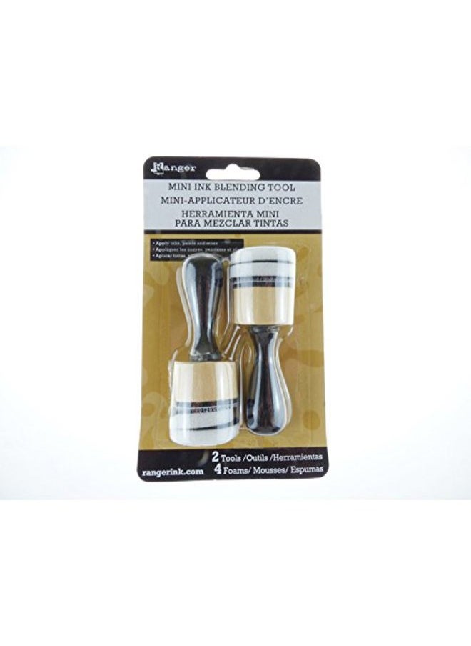 Mini Ink Blending SET of 2 Tools and 4 Foams