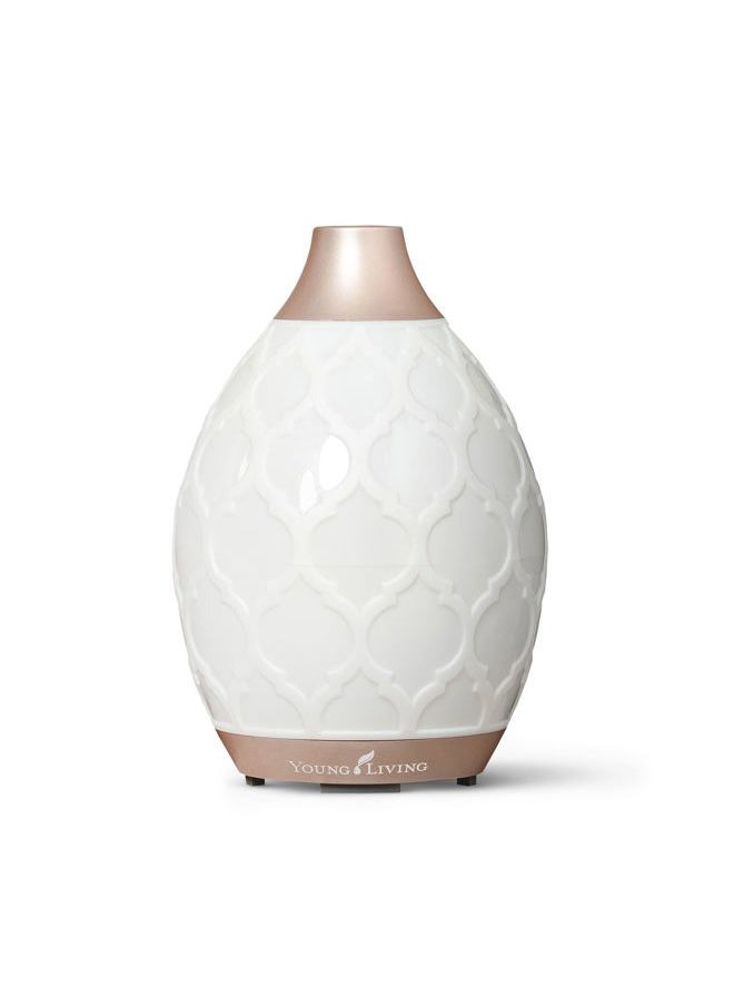 Desert Mist Essential Oil Diffuser | Ultrasonic Aromatherapy Diffuser & Humidifier | 11 LED Light Modes | 3 Run Modes & Auto Shut-Off | 10-Hour Run Time for Home & Office