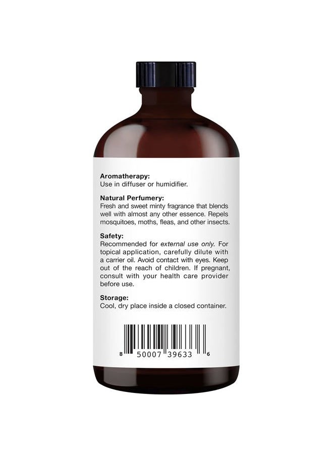 MAJESTIC PURE Spearmint Essential Oil | 100% Pure and Natural Spearmint Oil | Premium Grade Essential Oils for Hair Care, Home Diffusers, Skin, Aromatherapy, Massage and Humidifiers | 4 Fl Oz
