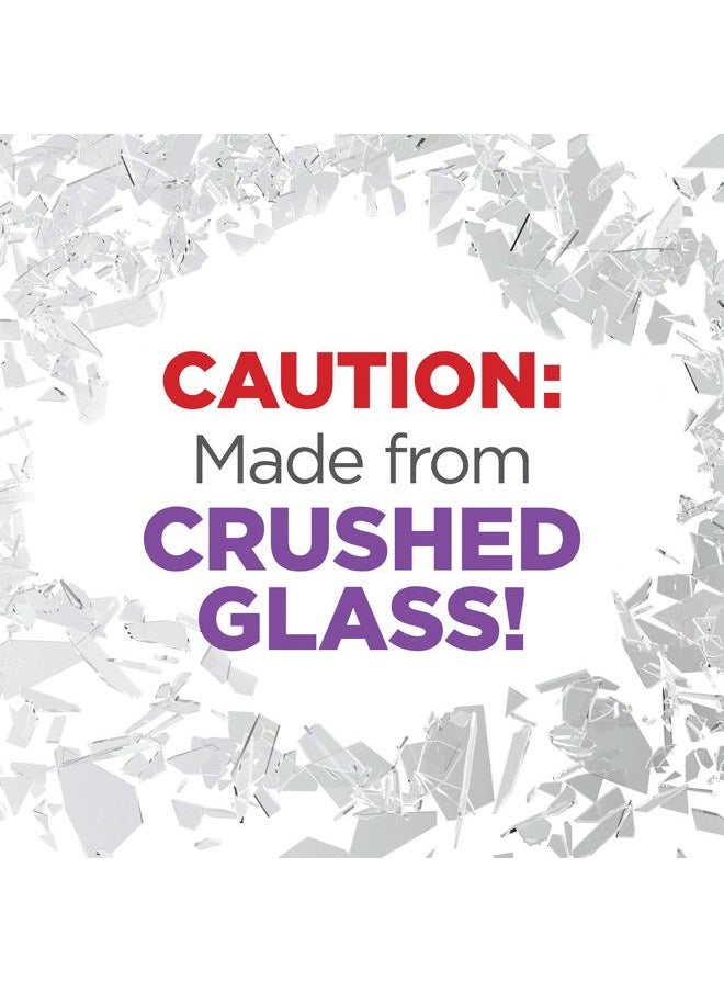 Diamond Dust Glitter 6 Ounce Clear Glass