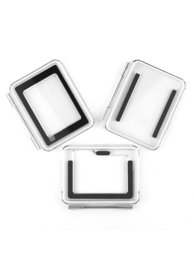 Backdoor Case Cover Kit for GoPro Hero 3+ Hero 4 Standard Waterproof Housing Case (Standard Backdoor + Skeleton Backdoor + LCD Touch Backdoor) - Standard Size Backdoor