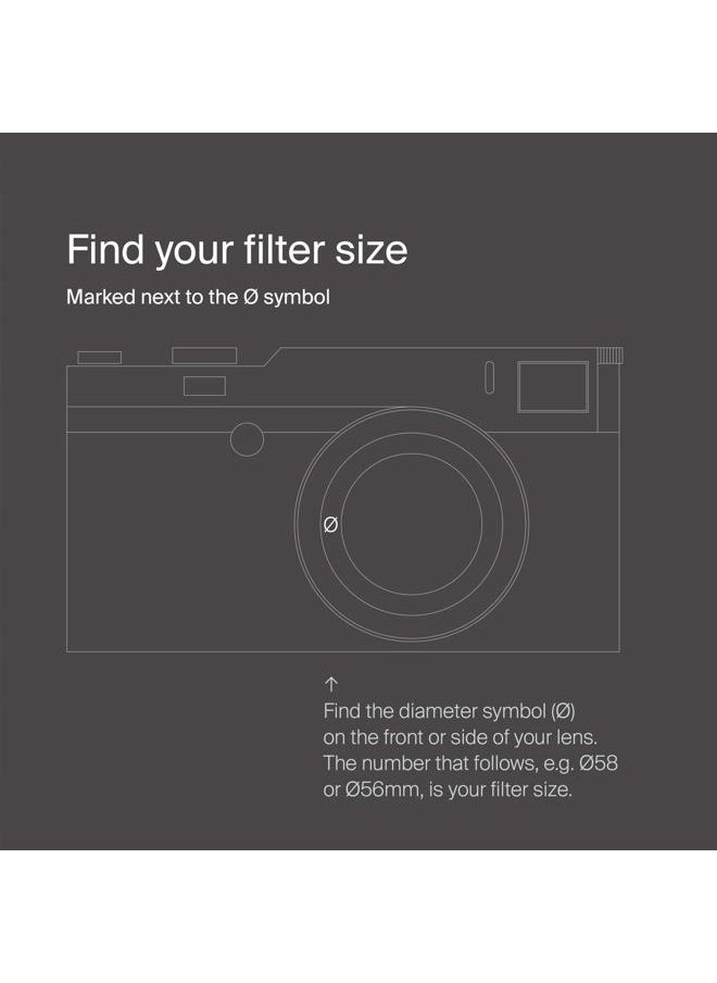 82mm Magnetic Lens Filter Caps