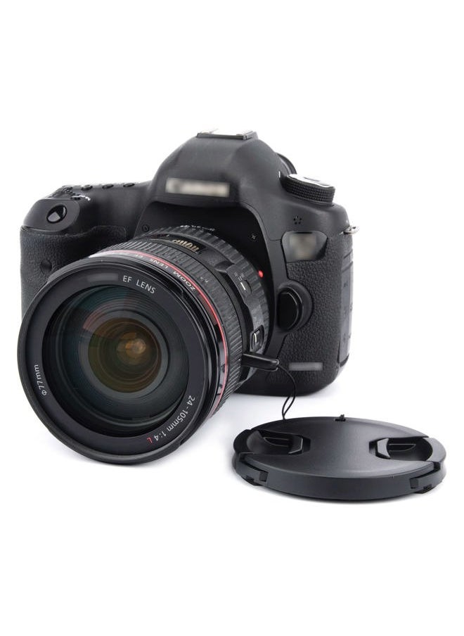 2-Pack 77mm Front Lens Cap Cover with Deluxe Cap Keeper for Canon EF 24-105mm f4L, EF 24-70mm f4L, EF 16-35mm f4L, Nikon P1100, AF-S 20mm f1.8, AF-S 16-35mm f4G and Other 77mm Filter Thread Lenses