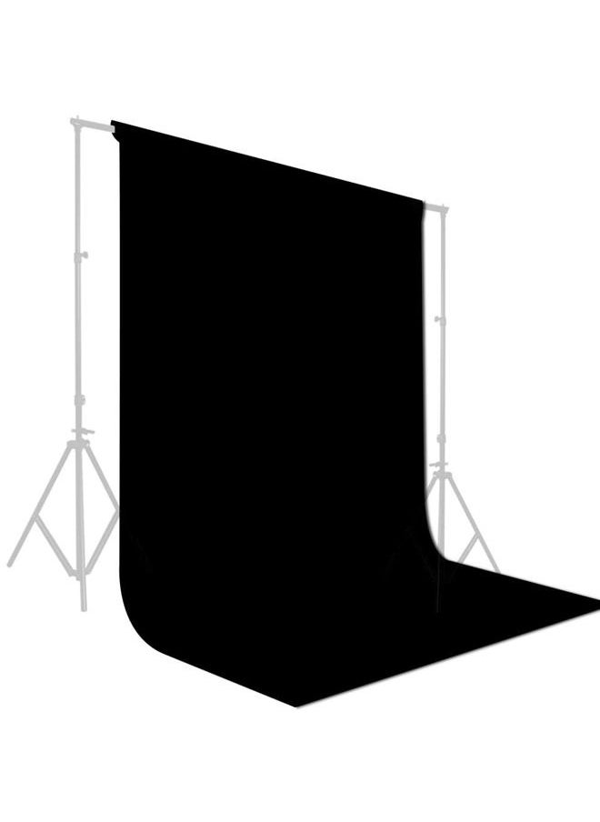 8FTX10FT Black Backdrop Background for Photography Photo Booth Backdrop for Photoshoot Background Screen Video Recording Parties Curtain