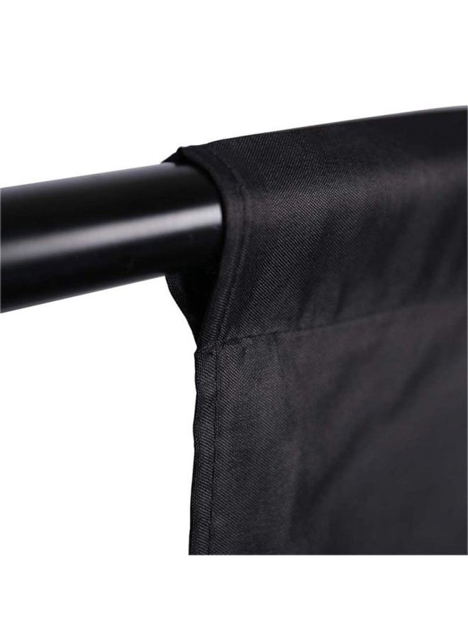 8FTX10FT Black Backdrop Background for Photography Photo Booth Backdrop for Photoshoot Background Screen Video Recording Parties Curtain