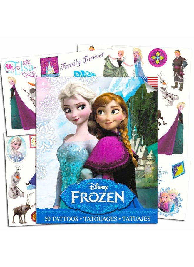 Savvi Disney Temporary Tattoos for Kids (Frozen)