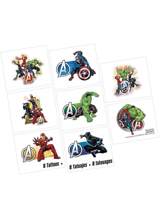 Marvel Avengers Temporary Tattoos - 2