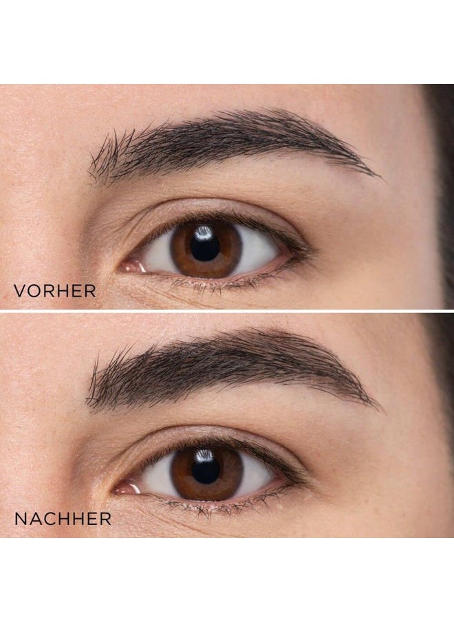 Brow Filler - Brown N03 - Make Brows Fuller & Thicker - Tinted Gel Shapes, Defines & Fixes in Place - Mini Brush for Easy Application - Eyebrow Gel - Eye Makeup - 0.24 Fl Oz