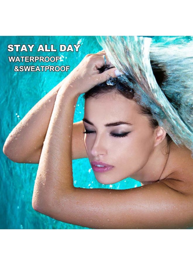 Waterproof Eyebrow Pen - Microblading Eyebrow Pencil with a Micro-Fork Tip Applicator - Creates Natural Looking Brows Makeup Effortlessly