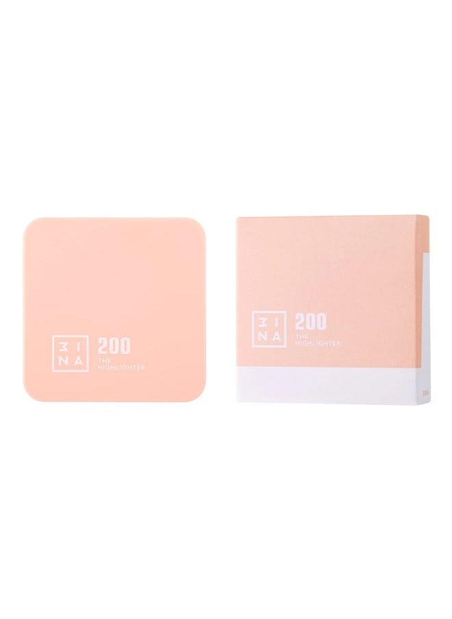 MAKEUP - Vegan - Cruelty Free - The Highlighter 200 - Light Natural Silky Texture - Shimmering - Blendable - Radiant Glow 6 ml