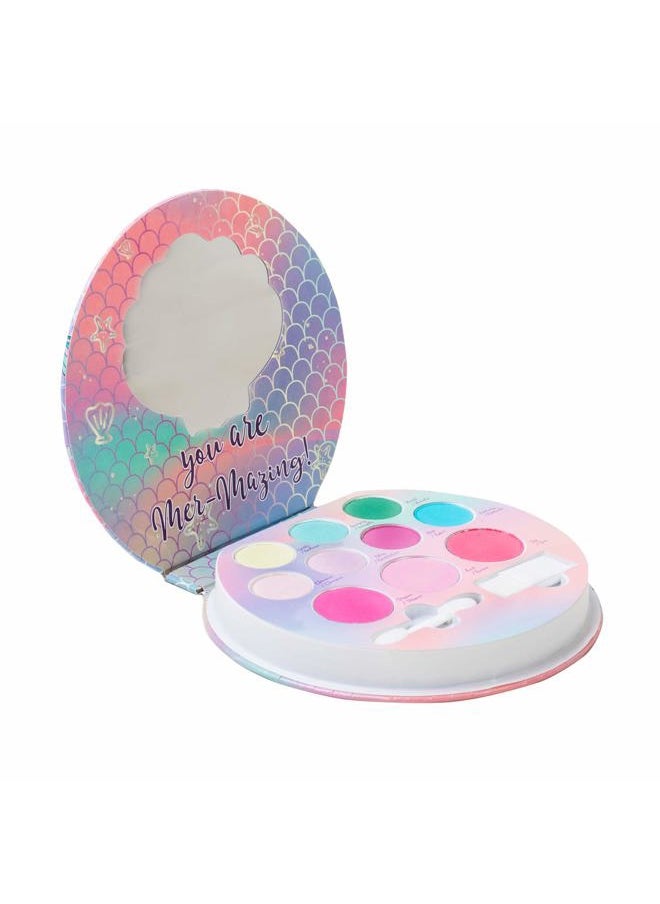 Sparkle & Shine Eyeshadow Makeup Palette, Mermaid Palette Shimmer | Christmas Make Up Collection | Holiday Present | Gift for Girls